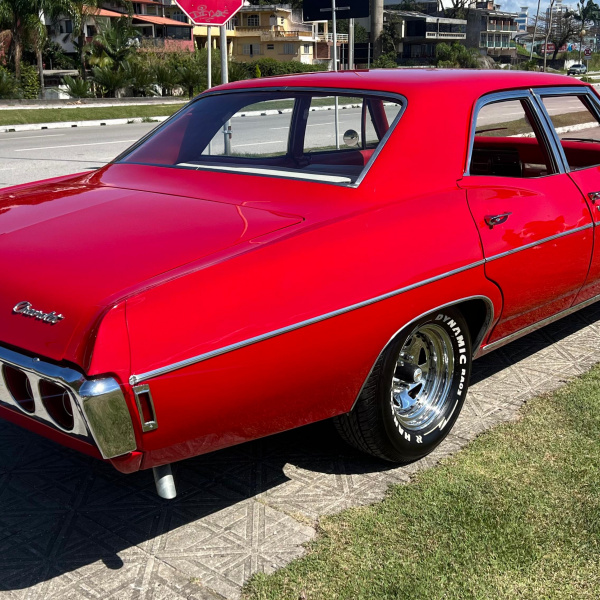 Impala V8 1968 vermelho 