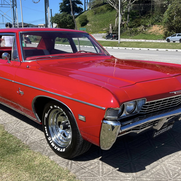 Impala V8 1968 vermelho 